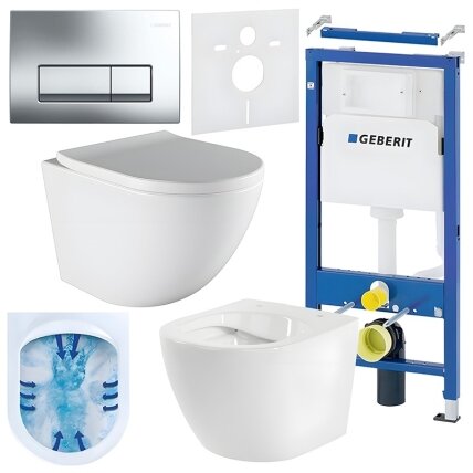 WC KOMPLEKTAS SU POTINKINIU RĖMU IR MYGTUKU WC450 WC KOMPLEKTAS SU POTINKINIU RĖMU IR MYGTUKU WC450