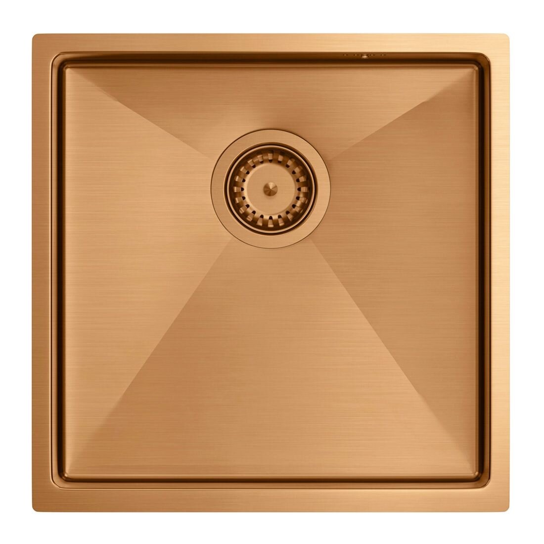 Plieninė kriauklė ANTHONY 50 COPPER 1