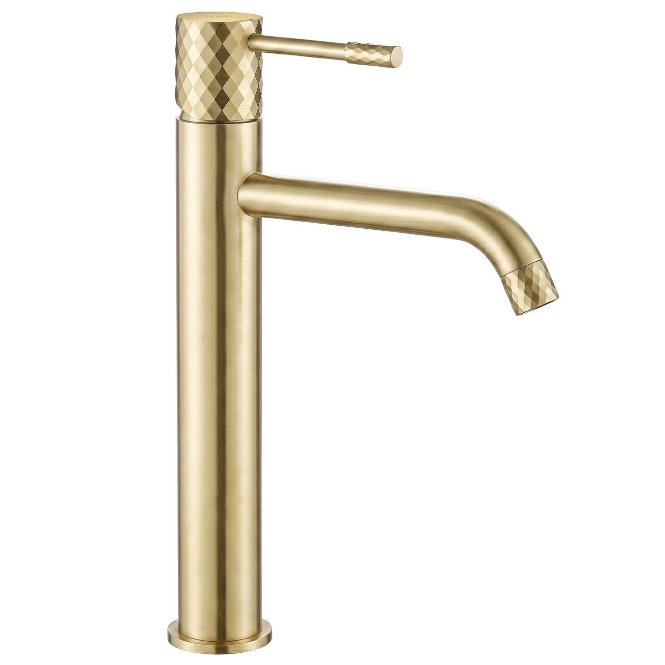 PLAUTUVĖS MAIŠYTUVAS Lungo Diamond Brush Gold aukšta 6 PLAUTUVĖS MAIŠYTUVAS Lungo Diamond Brush Gold aukšta 6