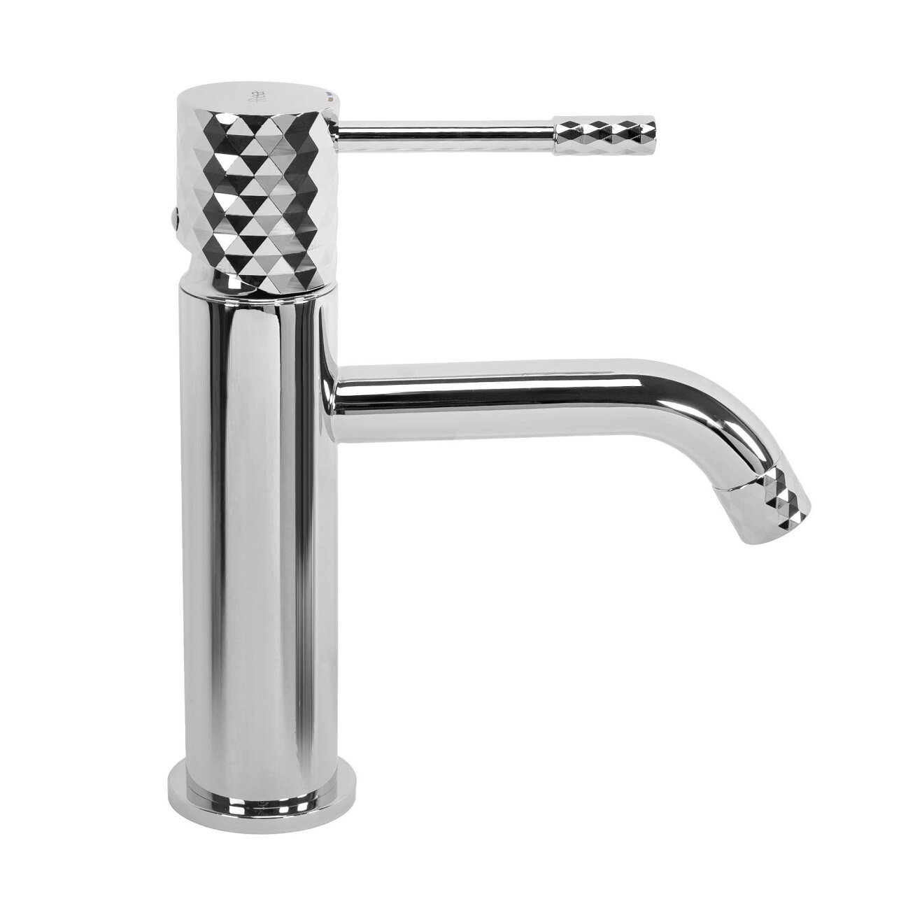 PLAUTUVĖS MAIŠYTUVAS Lungo Diamond Chrome žemas 3 PLAUTUVĖS MAIŠYTUVAS Lungo Diamond Chrome žemas 3