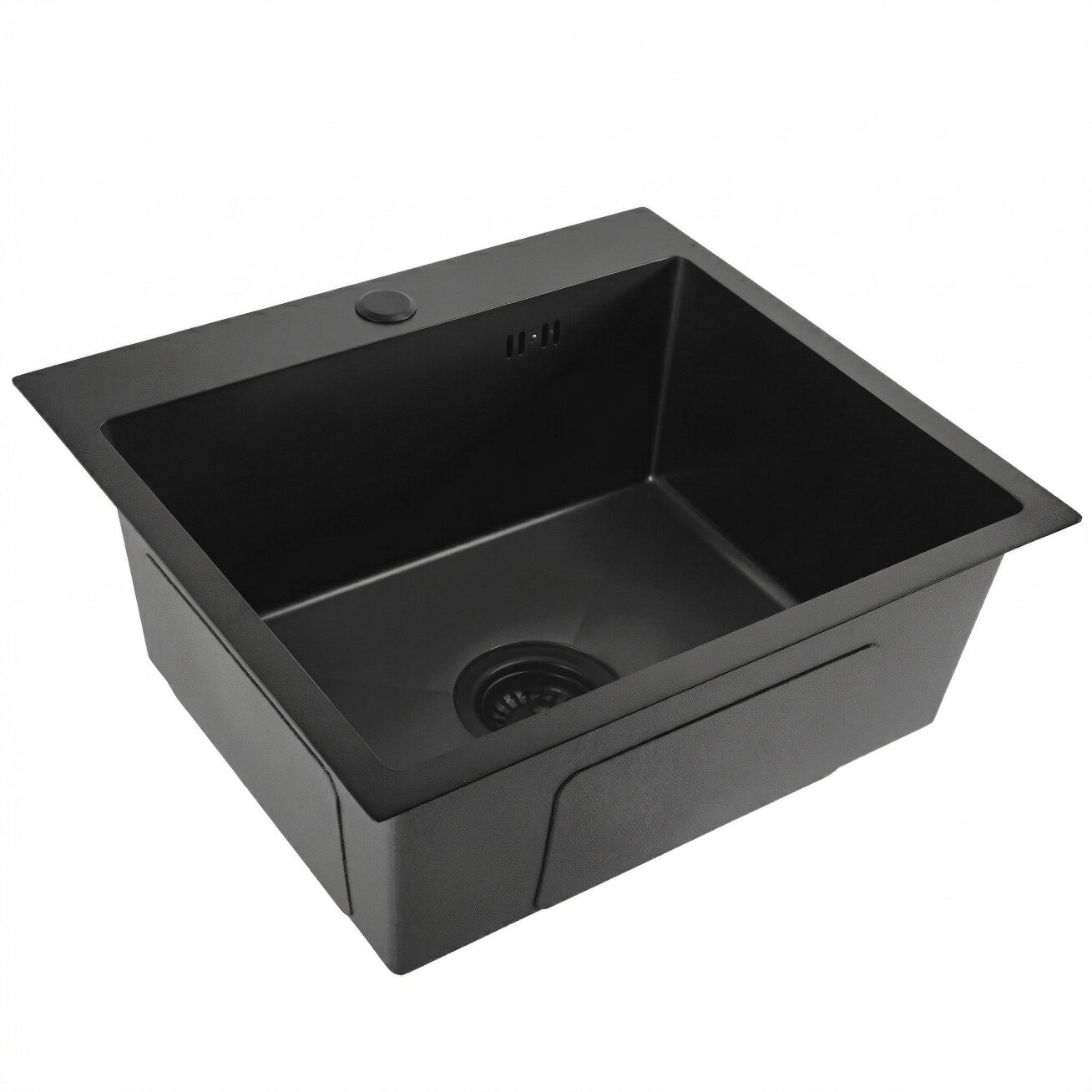 Plieninė kriauklė Leo 50 Black 5