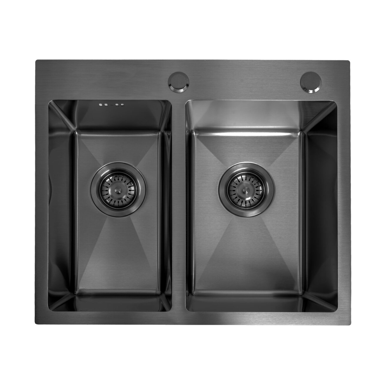 Plieninė kriauklė Toby Black 9 Plieninė kriauklė Toby Black 9