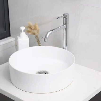 PLAUTUVĖS MAIŠYTUVAS Lugano Slim Chrome aukšta 2