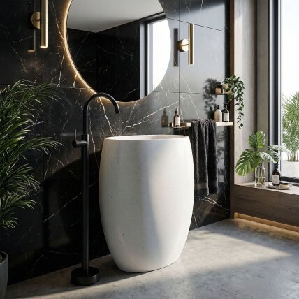 PLAUTUVĖS MAIŠYTUVAS Lungo Black 2 PLAUTUVĖS MAIŠYTUVAS Lungo Black 2