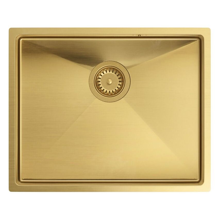 Plieninė kriauklė ANTHONY 60 GOLD 1 Plieninė kriauklė ANTHONY 60 GOLD 1