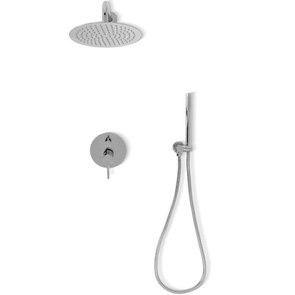 Potinkinė dušo sistema Lungo Chrome + dėžė 2 Potinkinė dušo sistema Lungo Chrome + dėžė 2
