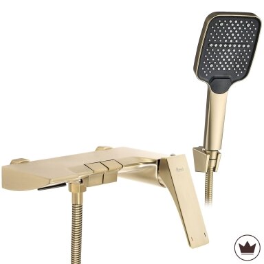 PREMIUM Joe Brush Gold vonios maišytuvas