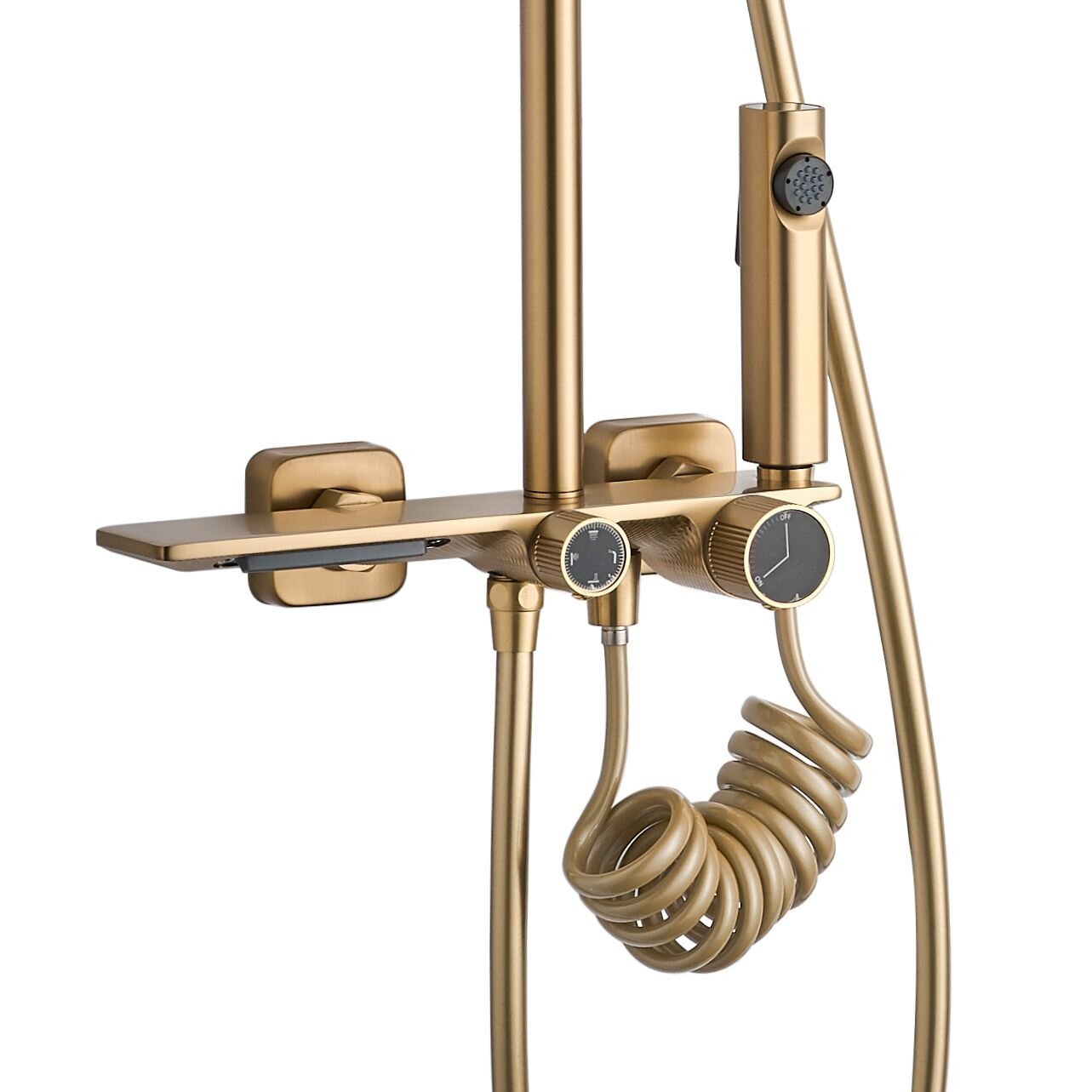 Dušo komplektas HELIX Brush Gold 10