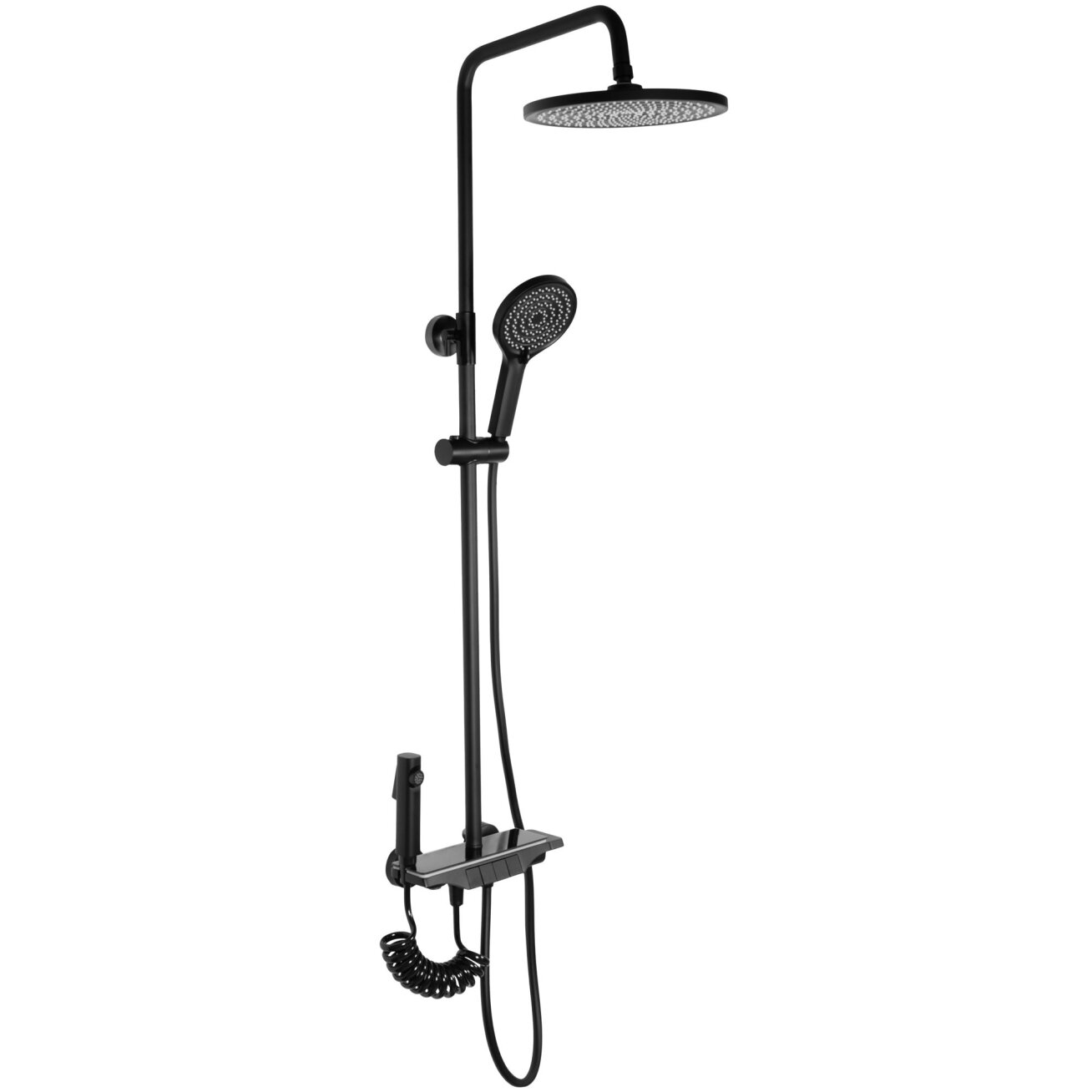 Dušo komplektas Savio Led Black 2 Dušo komplektas Savio Led Black 2