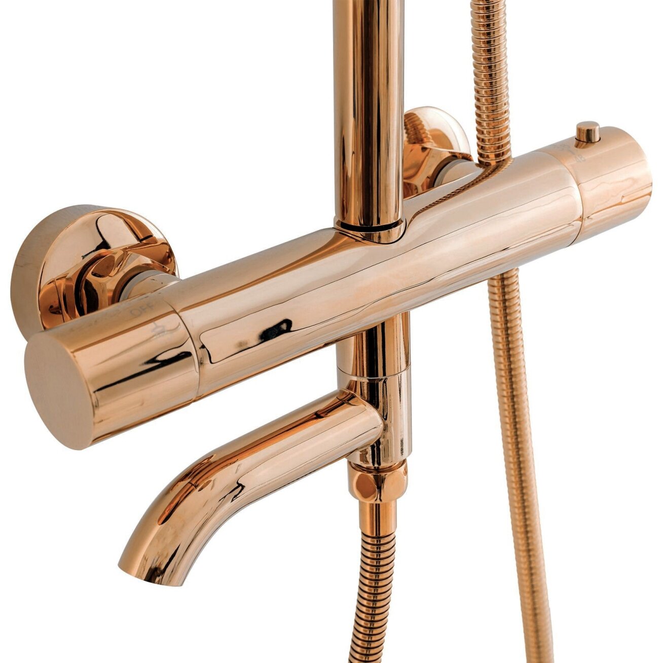 Purškimo rinkinys su termostatu Lungo Copper 5