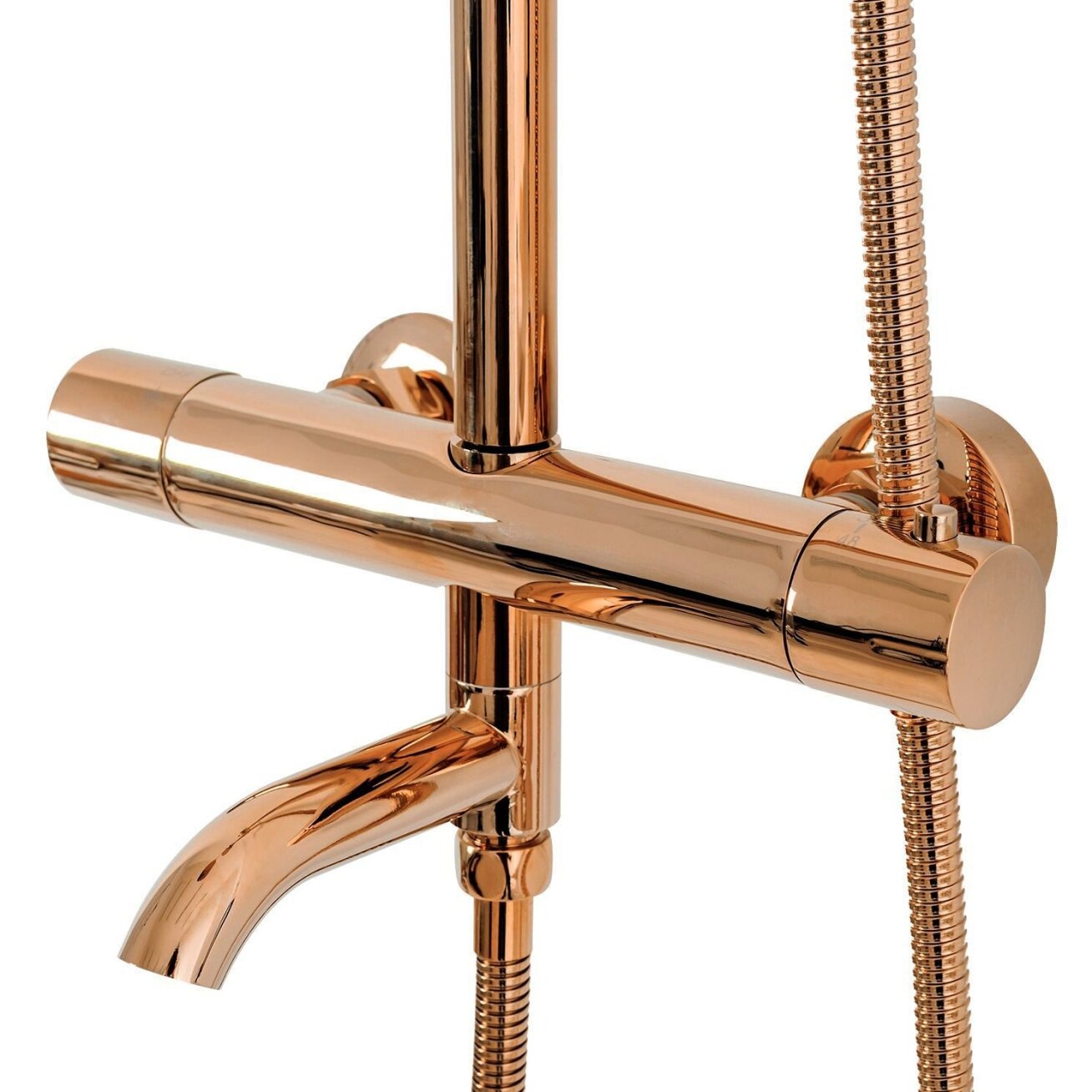 Purškimo rinkinys su termostatu Lungo Copper 9