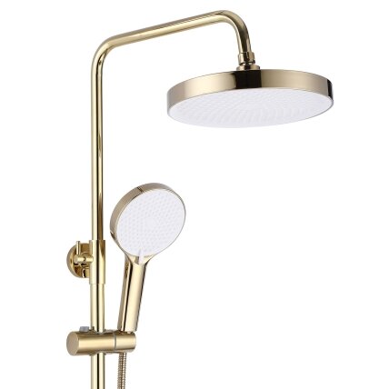 Dušo komplektas BLOOM WHITE GOLD 3
