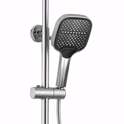 Dušo komplektas Arlo Brush Nickle 6
