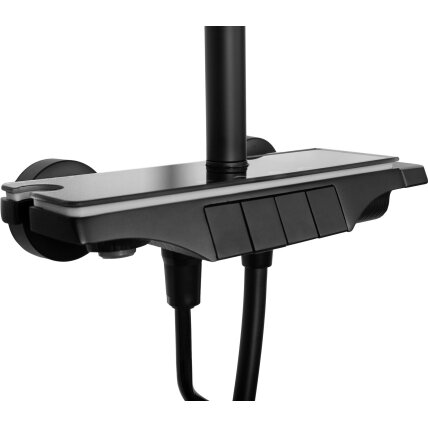 Dušo komplektas Savio Led Black 4 Dušo komplektas Savio Led Black 4