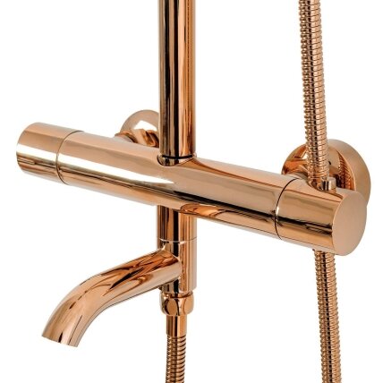 Purškimo rinkinys su termostatu Lungo Copper 1 Purškimo rinkinys su termostatu Lungo Copper 1