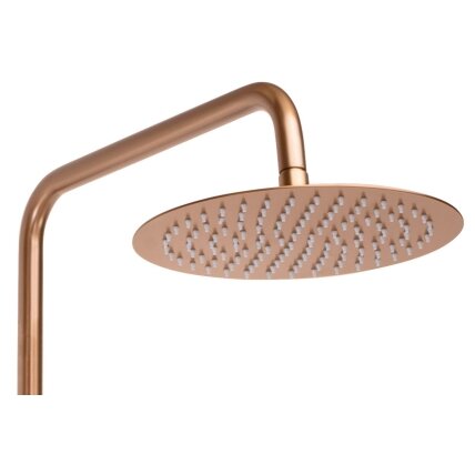 Dušo komplektas su termostatu Lungo Copper Brush 5 Dušo komplektas su termostatu Lungo Copper Brush 5