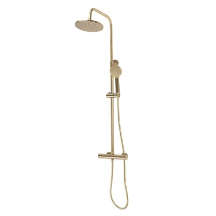 Dušo komplektas su termostatu PAROT BRUSHED GOLD 4