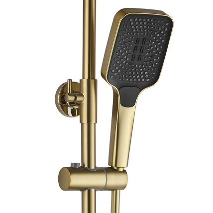 Dušo komplektas su termostatu ROB Gold Brush 3