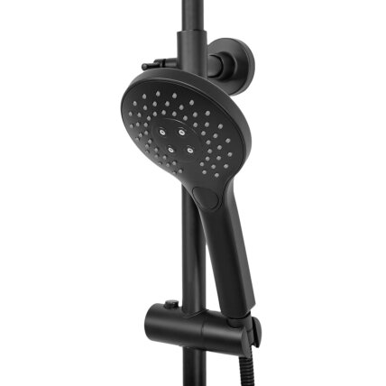 Dušo komplektas su termostatu VINCENT Black 3 Dušo komplektas su termostatu VINCENT Black 3