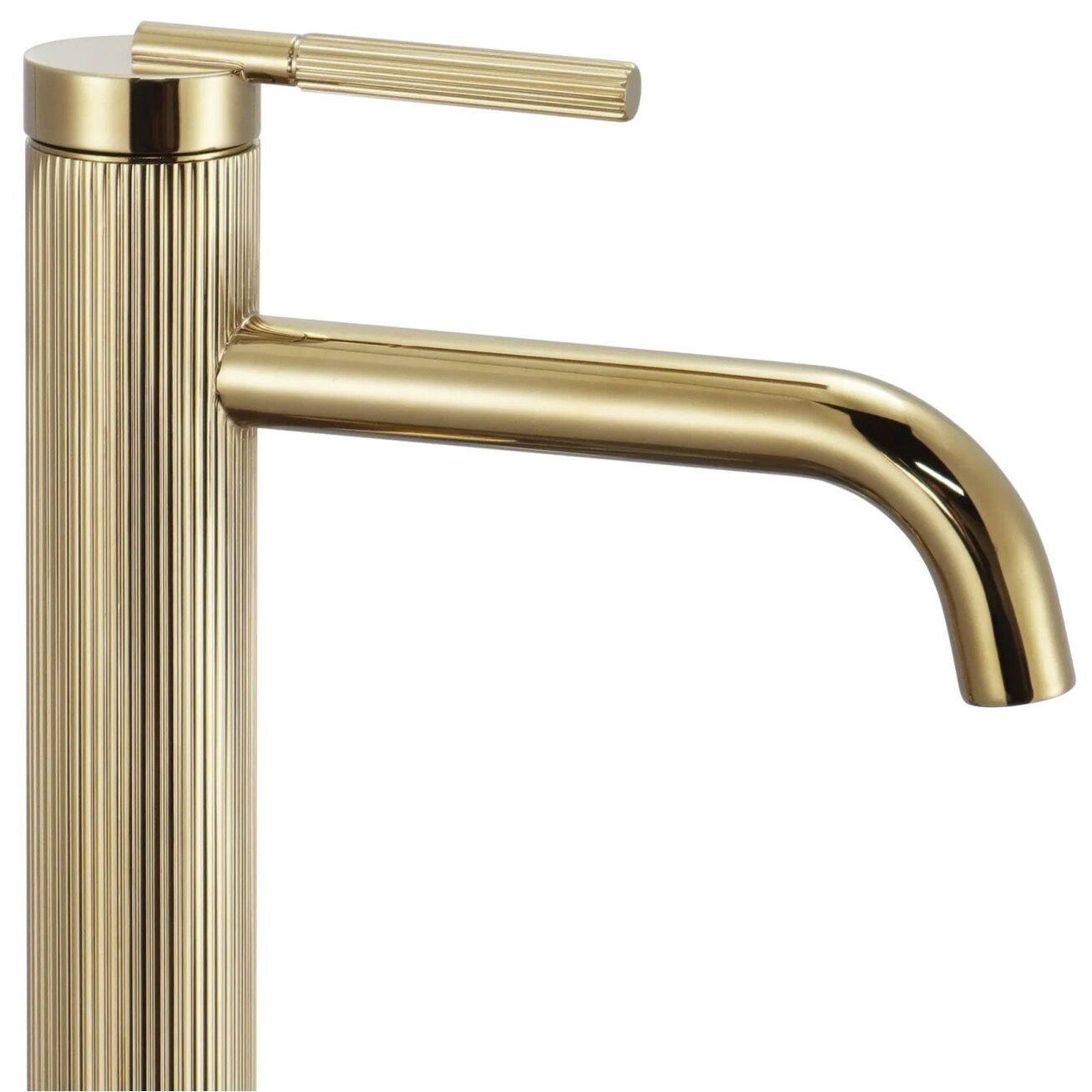 " Argon Gold Bright Gold" aukštas praustuvo maišytuvas 4 " Argon Gold Bright Gold" aukštas praustuvo maišytuvas 4
