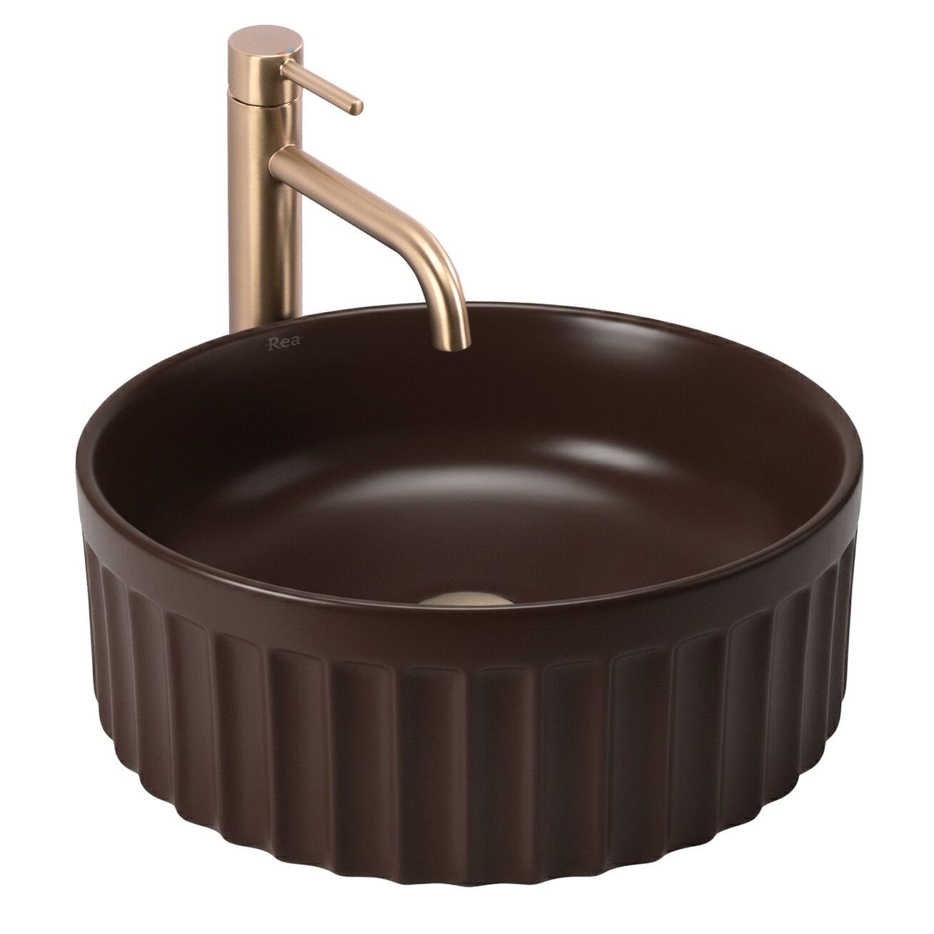 DUO stalviršio praustuvas Espresso Matt