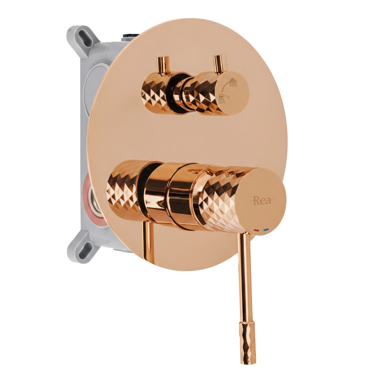 Lungo Diamond Copper juodas paslėptas dušo rinkinys + DĖŽUTĖ 2 Lungo Diamond Copper juodas paslėptas dušo rinkinys + DĖŽUTĖ 2