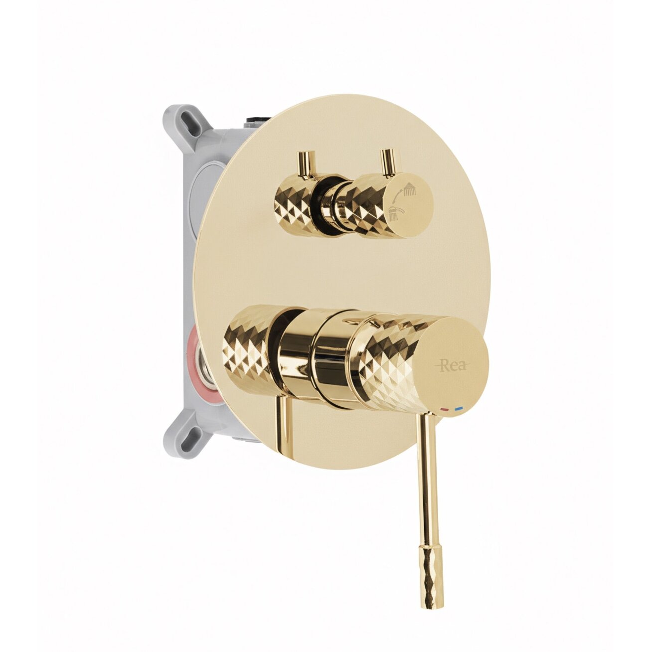 Lungo Diamond Gold juodas paslėptas dušo rinkinys + DĖŽUTĖ 3 Lungo Diamond Gold juodas paslėptas dušo rinkinys + DĖŽUTĖ 3