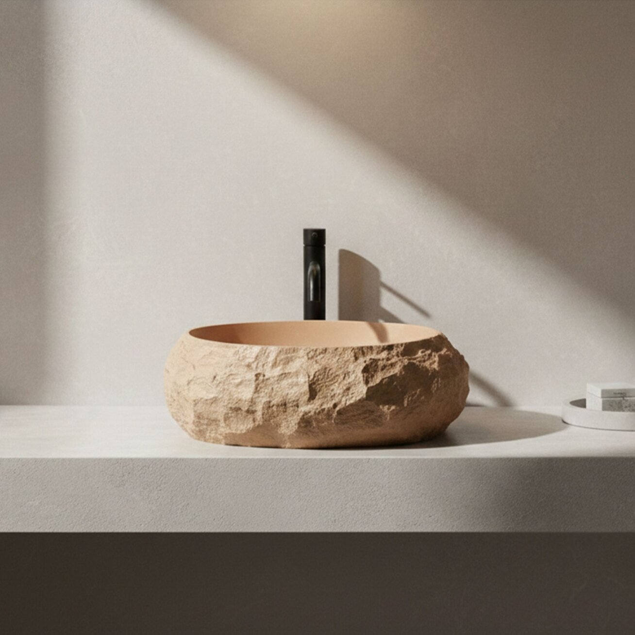 Mika Light Terracotta stalviršio praustuvas 5