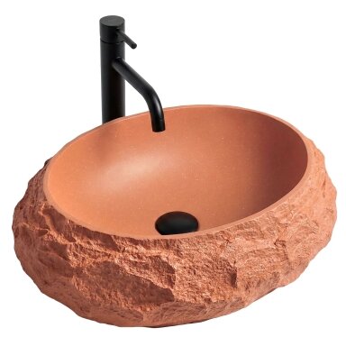 Mika Terracotta stalviršio praustuvas