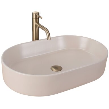 NADIA 60 BEIGE MATT stalviršio praustuvas NADIA 60 BEIGE MATT stalviršio praustuvas