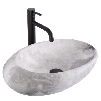 " Roxy C Stone L.GREY" stalviršio praustuvas