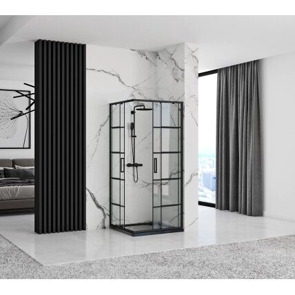 Concept Black dušo kabina 90x90 2 Concept Black dušo kabina 90x90 2