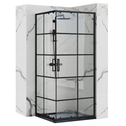 Concept Black dušo kabina 90x90