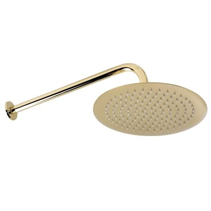 Lungo Diamond Gold juodas paslėptas dušo rinkinys + DĖŽUTĖ 4