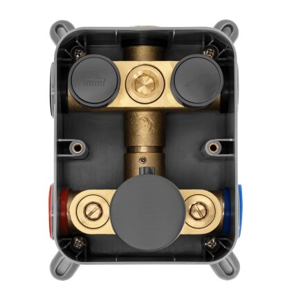 Lungo Potinkinis dušo komplektas su termostatu Titan + BOX 5