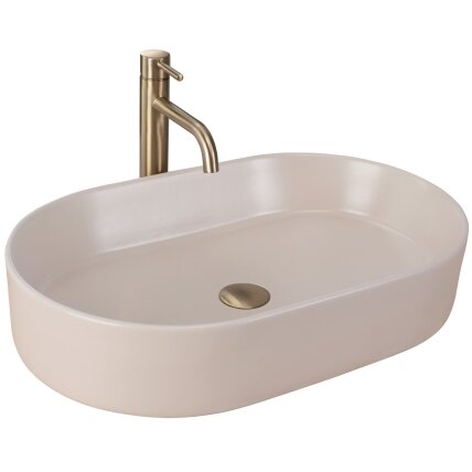 NADIA 60 BEIGE MATT stalviršio praustuvas NADIA 60 BEIGE MATT stalviršio praustuvas