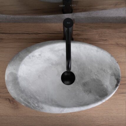 " Roxy C Stone L.GREY" stalviršio praustuvas 7 " Roxy C Stone L.GREY" stalviršio praustuvas 7