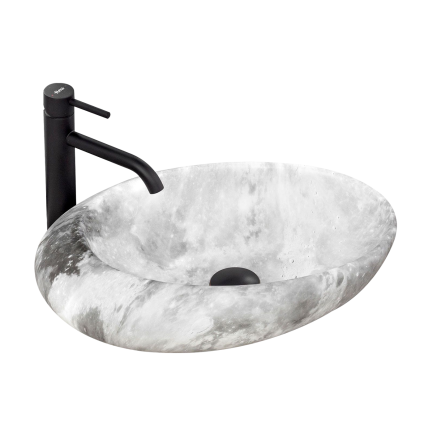 " Roxy C Stone L.GREY" stalviršio praustuvas 10 " Roxy C Stone L.GREY" stalviršio praustuvas 10