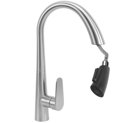 Ross virtuvės maišytuvas BRUSHED NICKEL INOX 3 Ross virtuvės maišytuvas BRUSHED NICKEL INOX 3