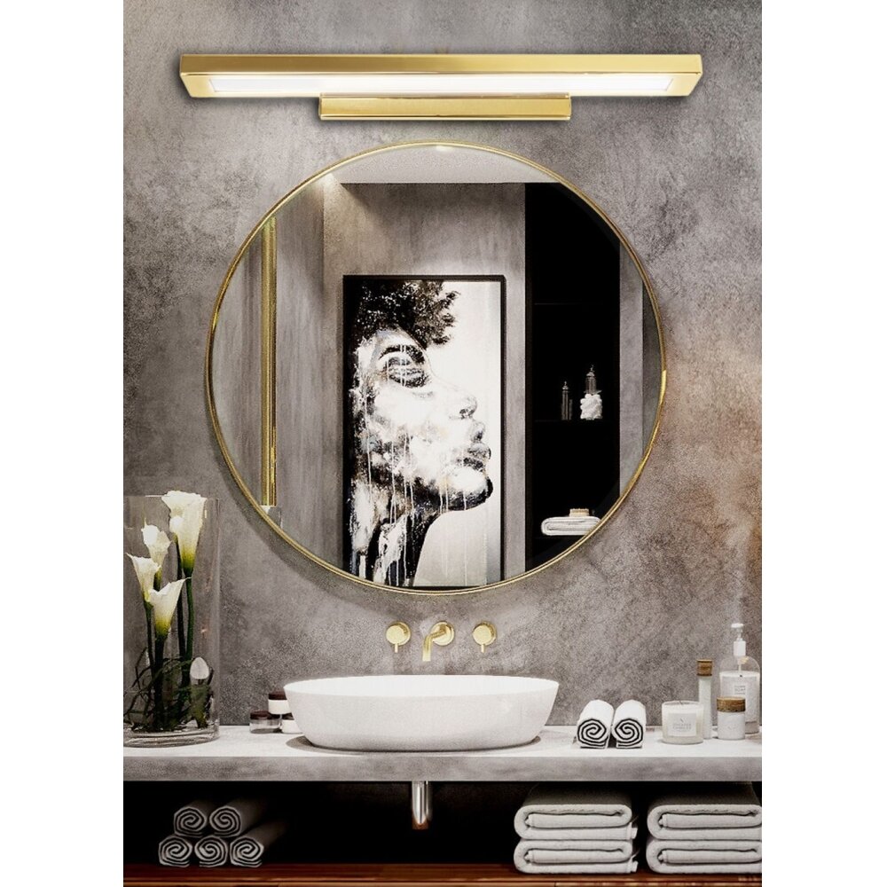 Sieninė lempa Gold 80cm APP838-1W 3
