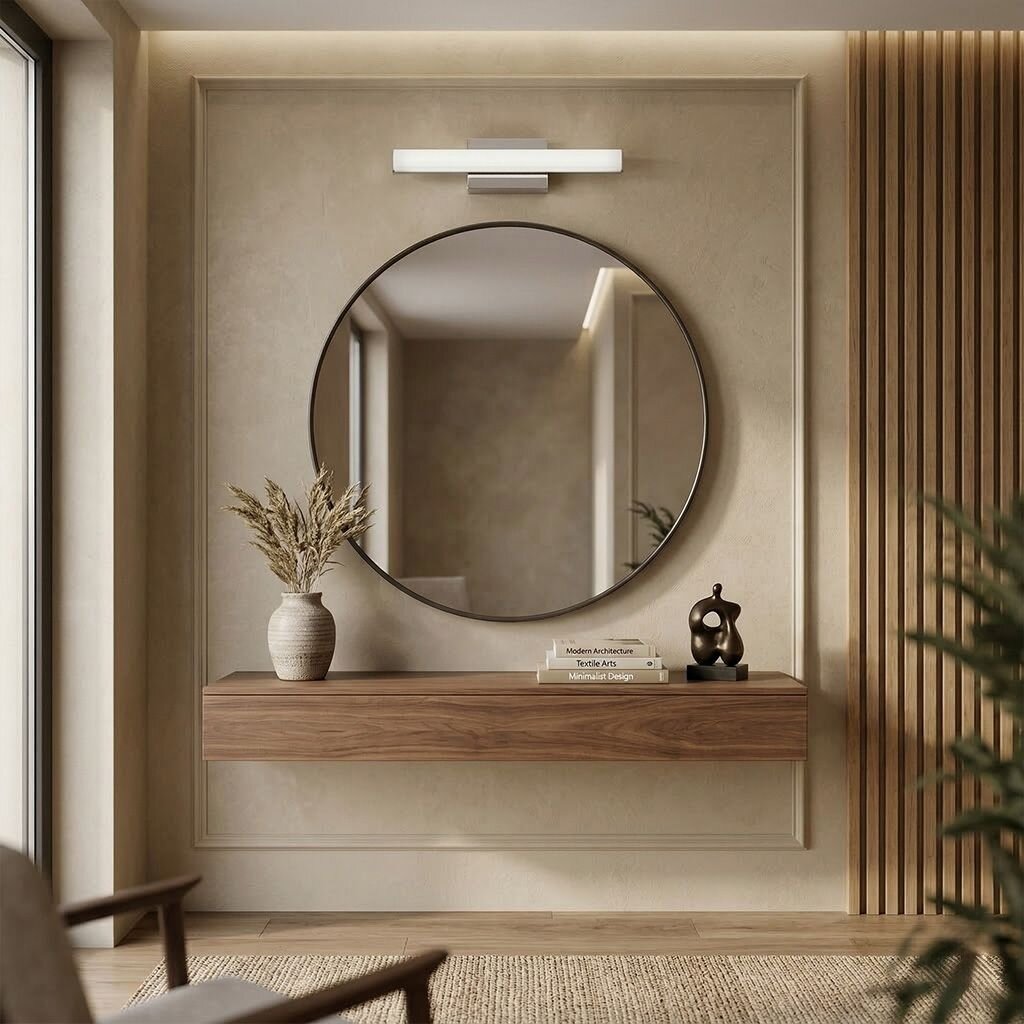 Sieninė lempa LED 42CM APP1845-1W CHROM 1 Sieninė lempa LED 42CM APP1845-1W CHROM 1