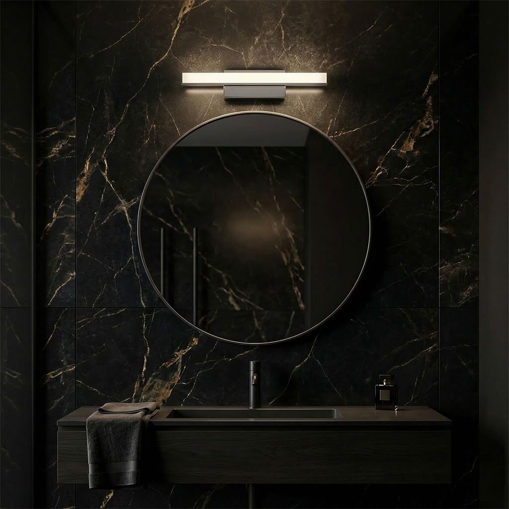 Sieninė lempa LED 42CM APP1845-1W CHROM 2 Sieninė lempa LED 42CM APP1845-1W CHROM 2