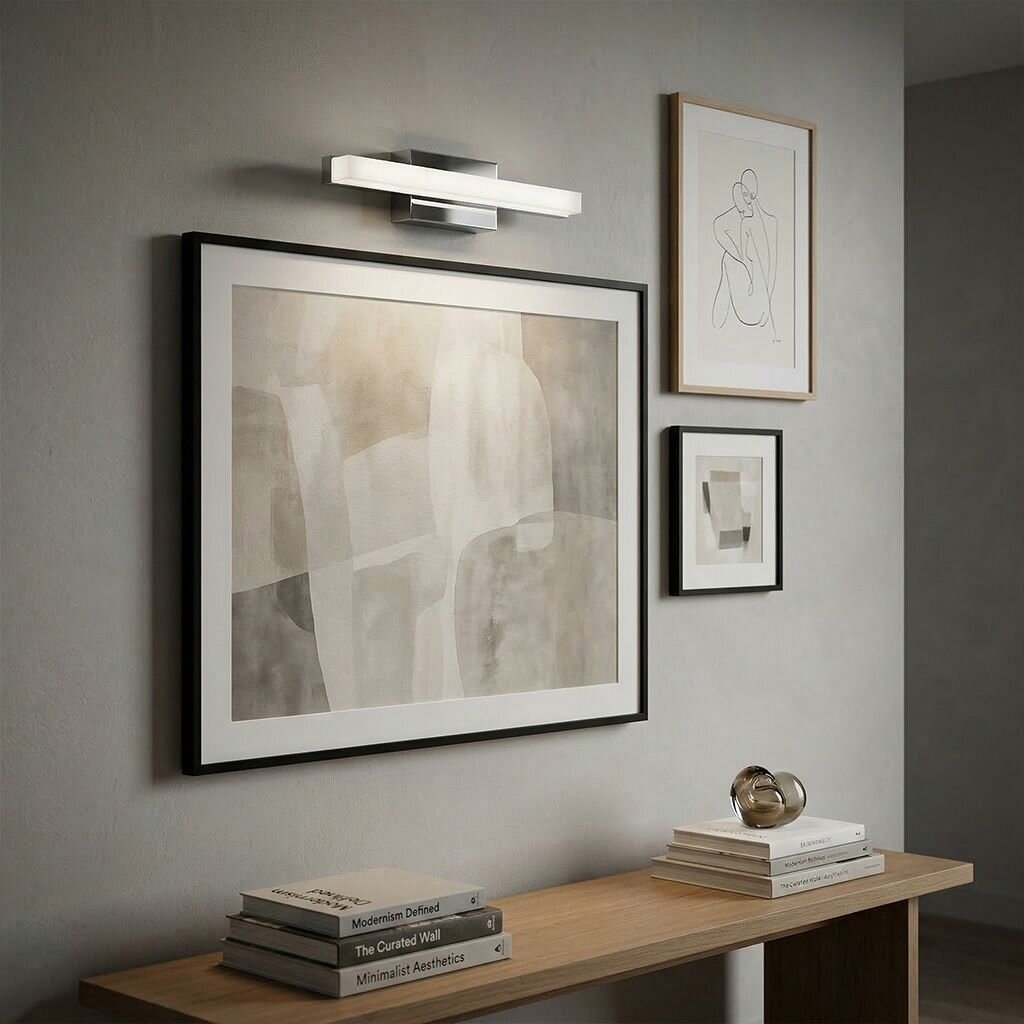 Sieninė lempa LED 42CM APP1845-1W CHROM 5 Sieninė lempa LED 42CM APP1845-1W CHROM 5