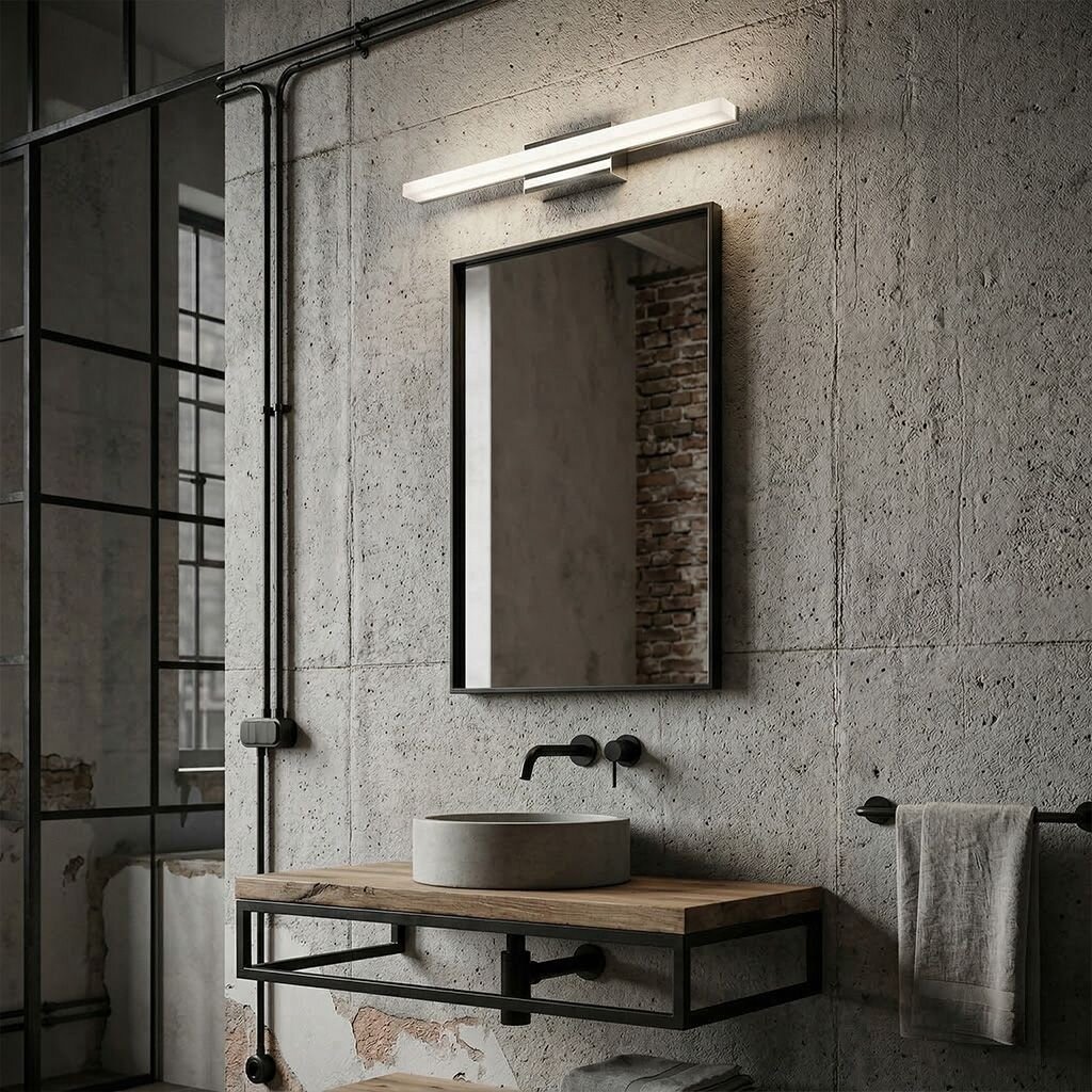 Sieninė lempa LED 60CM APP1846-1W CHROM 3 Sieninė lempa LED 60CM APP1846-1W CHROM 3