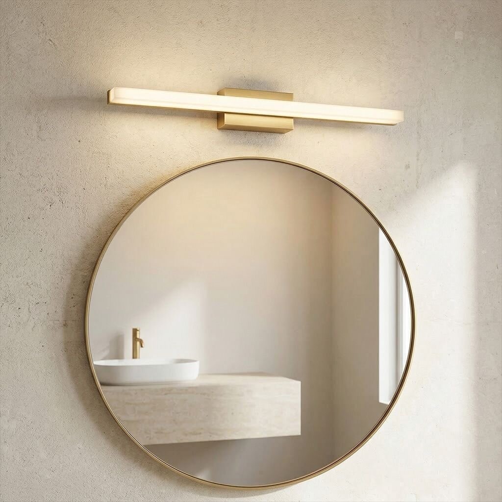 Sieninė lempa LED 60CM APP1852-1W BRUSH GOLD 1 Sieninė lempa LED 60CM APP1852-1W BRUSH GOLD 1