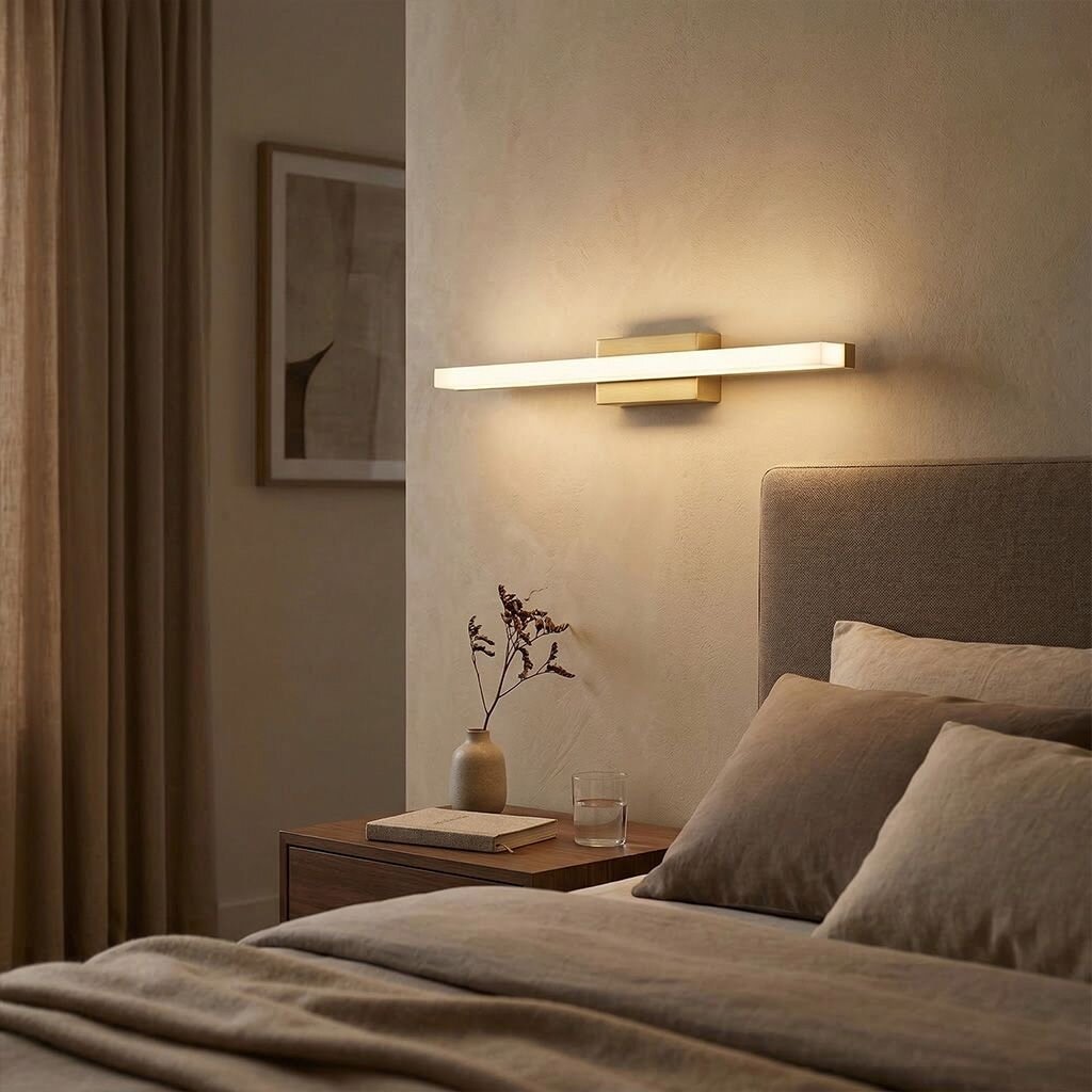Sieninė lempa LED 60CM APP1852-1W BRUSH GOLD 2