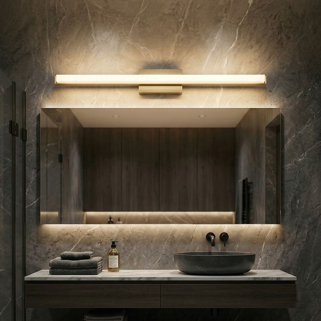 Sieninė lempa LED 80CM APP1853-1W BRUSH GOLD 8