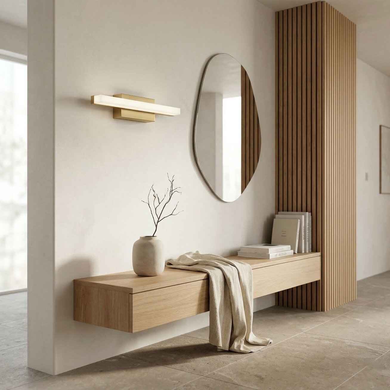 Sieninė lempa LED 42CM APP1851-1W BRUSH GOLD 3 Sieninė lempa LED 42CM APP1851-1W BRUSH GOLD 3