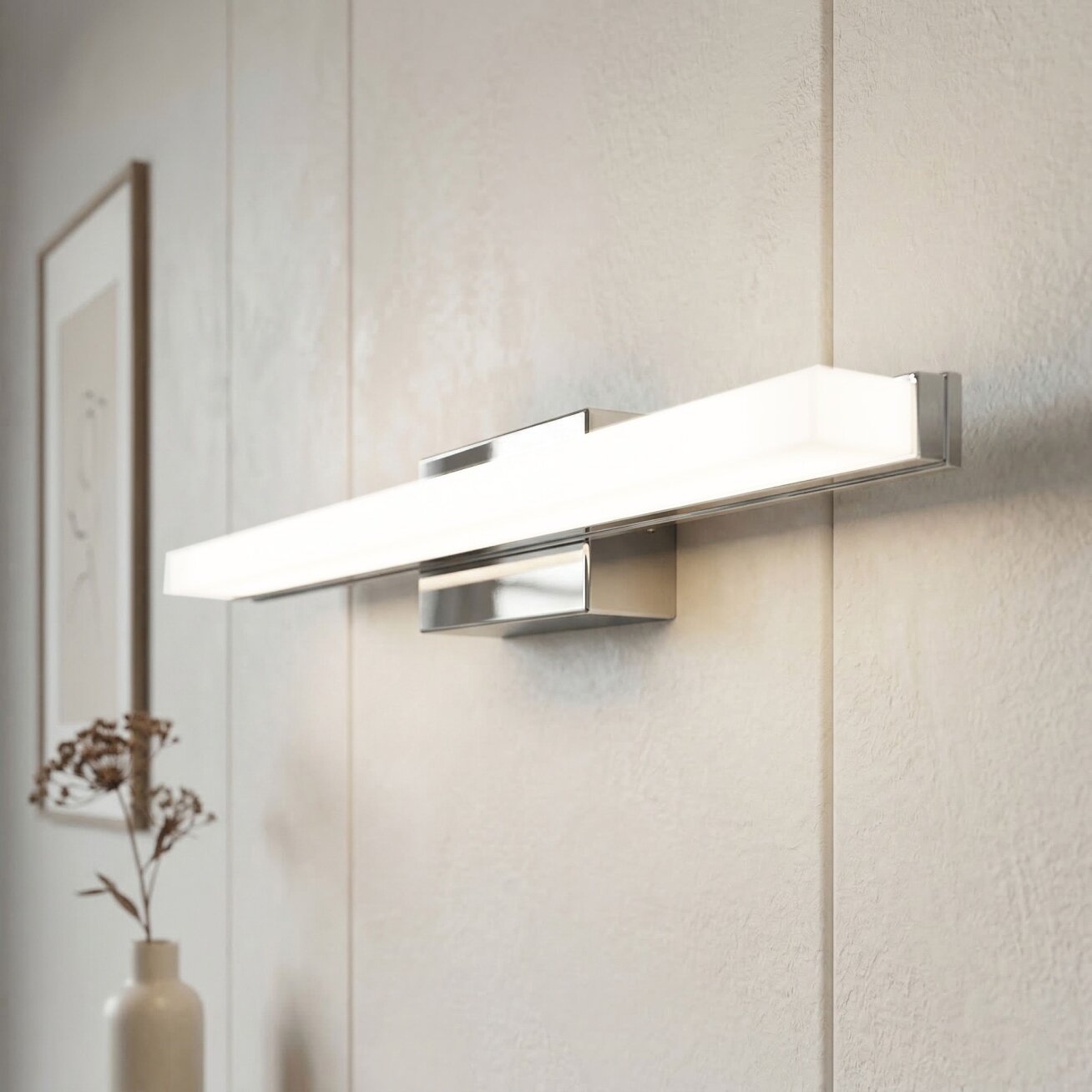Sieninė lempa LED 60CM APP1846-1W CHROM 4