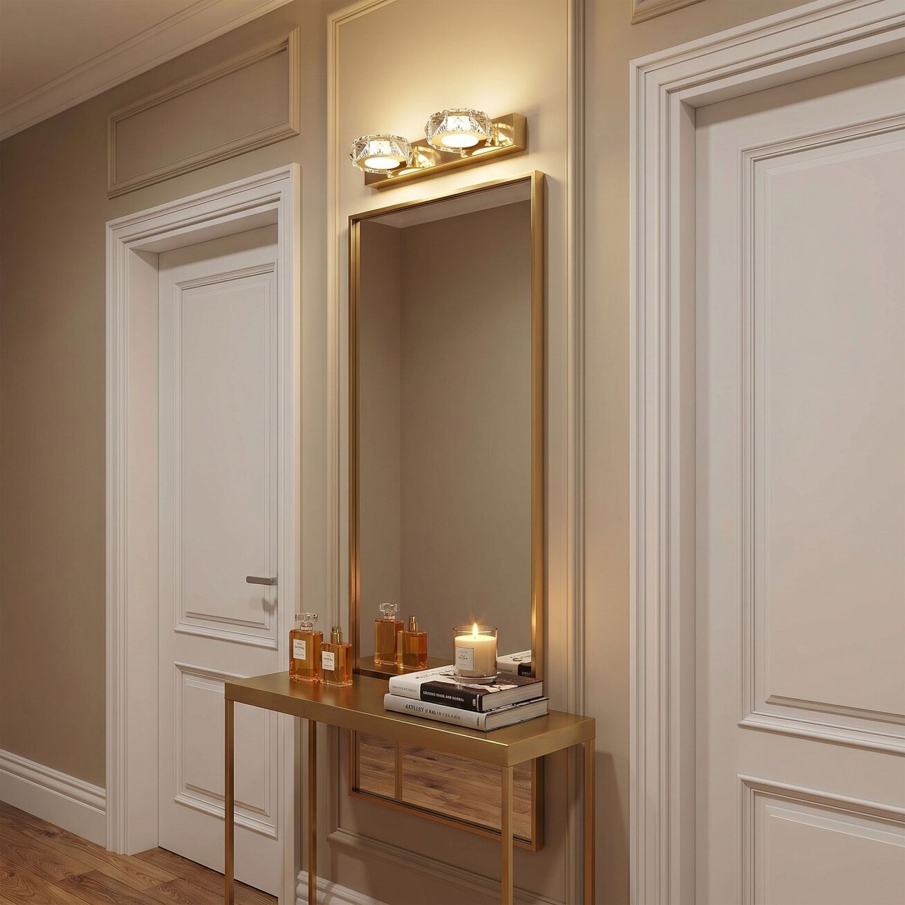 Sieninė lempa LED APP1937-2W GOLD 2